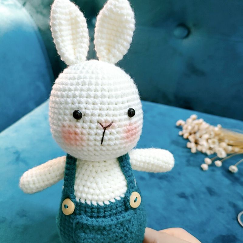 Set len móc thỏ Bunny [cho người mới bắt đầu]