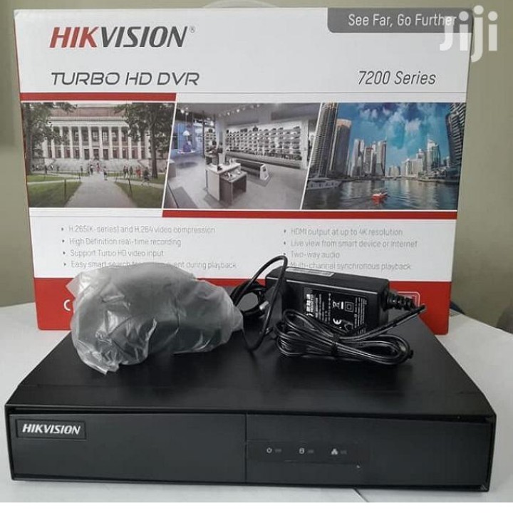 [Mã 229ELSALE hoàn 7% đơn 300K] Đầu ghi camera hikvison 4 kênh vỏ sắt DS-7204HGHI-F1, Tối đa 4 kênh Analog + 1 kênh IP