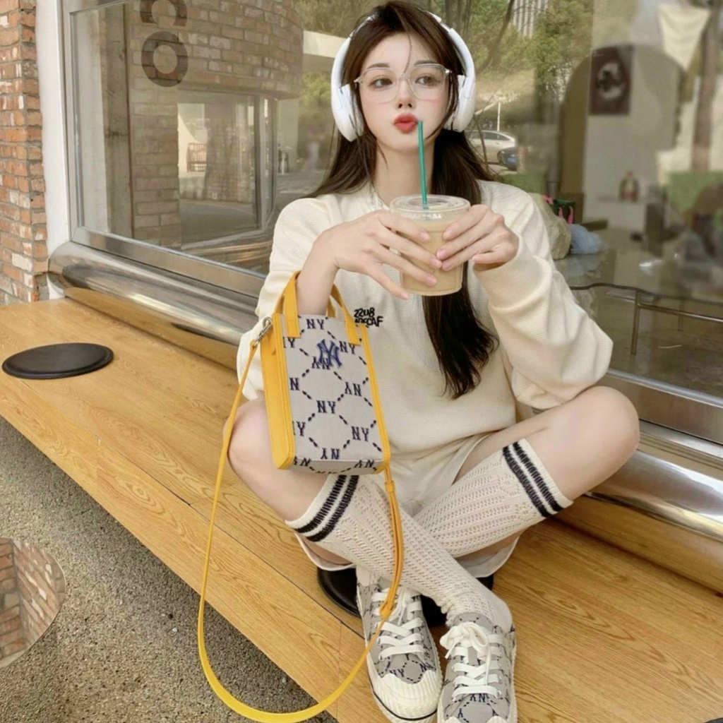 túi xách tay mini + đeo chéo nữ mlb size 12,5* 18*4 cm đủ màu