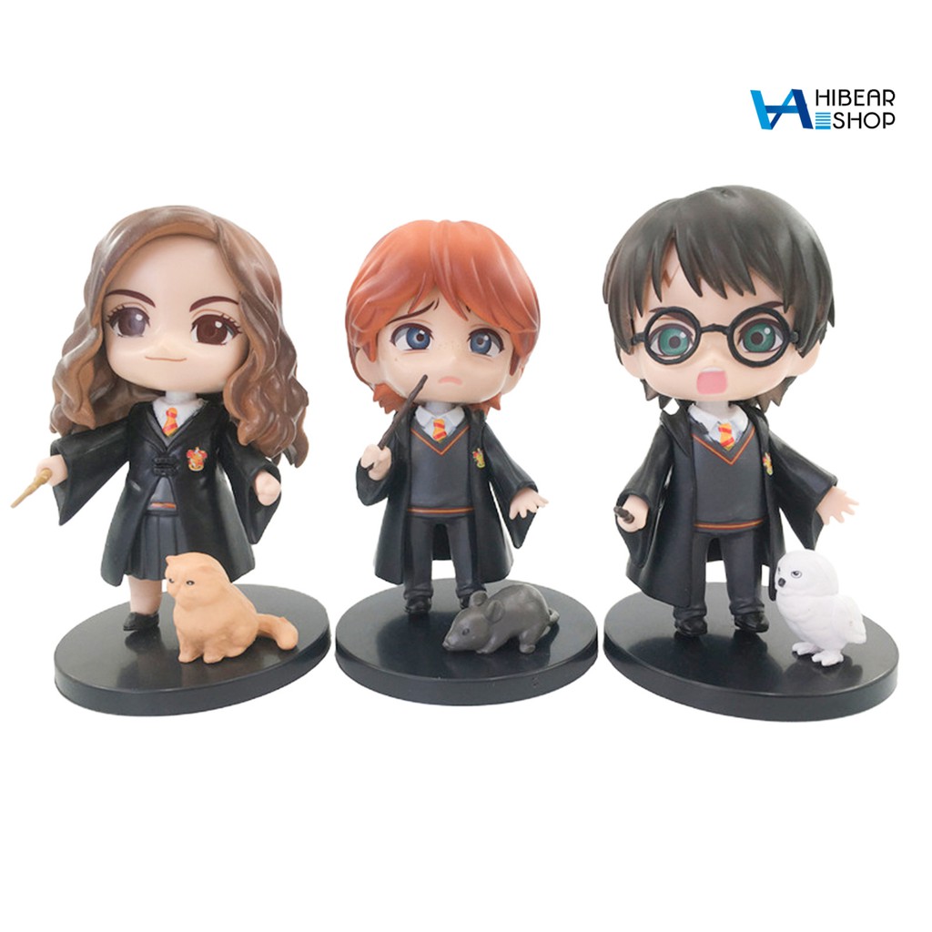 Bộ 3 Tượng Mô Hình Nhân Vật Phim Harry Potter