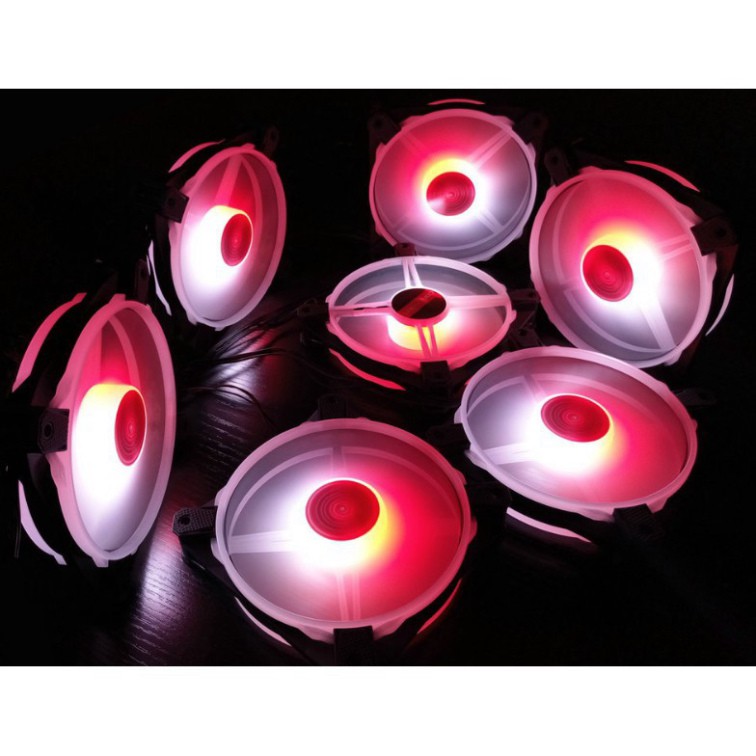 VH0H Quạt Tản Nhiệt, Fan Led RGB Coolmoon V5 - Đồng Bộ Hub Coolmoon 8 B27