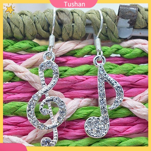 Bông tai hình nốt nhạc thời trang sang trọng