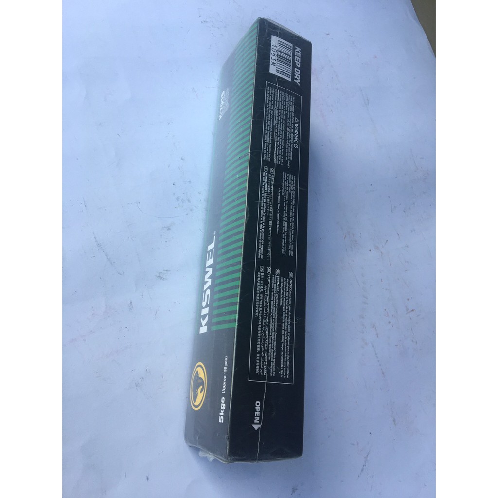 Que hàn 3.2 mm Kiswel chịu lực K-7018 chất lượng hàng đầu hàn đẹp mối hàn chắc chắn