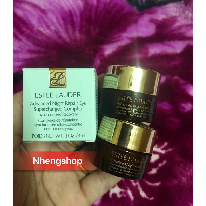 [minisize 3/5ml] Kem dưỡng mắt Estee Lauder Advanced Night Repair Eye Supercharged Complex