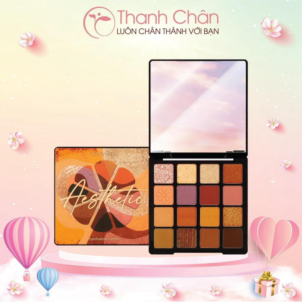 Phấn mắt Lemonade Aesthetic Eyeshadow Palette (16 ô)