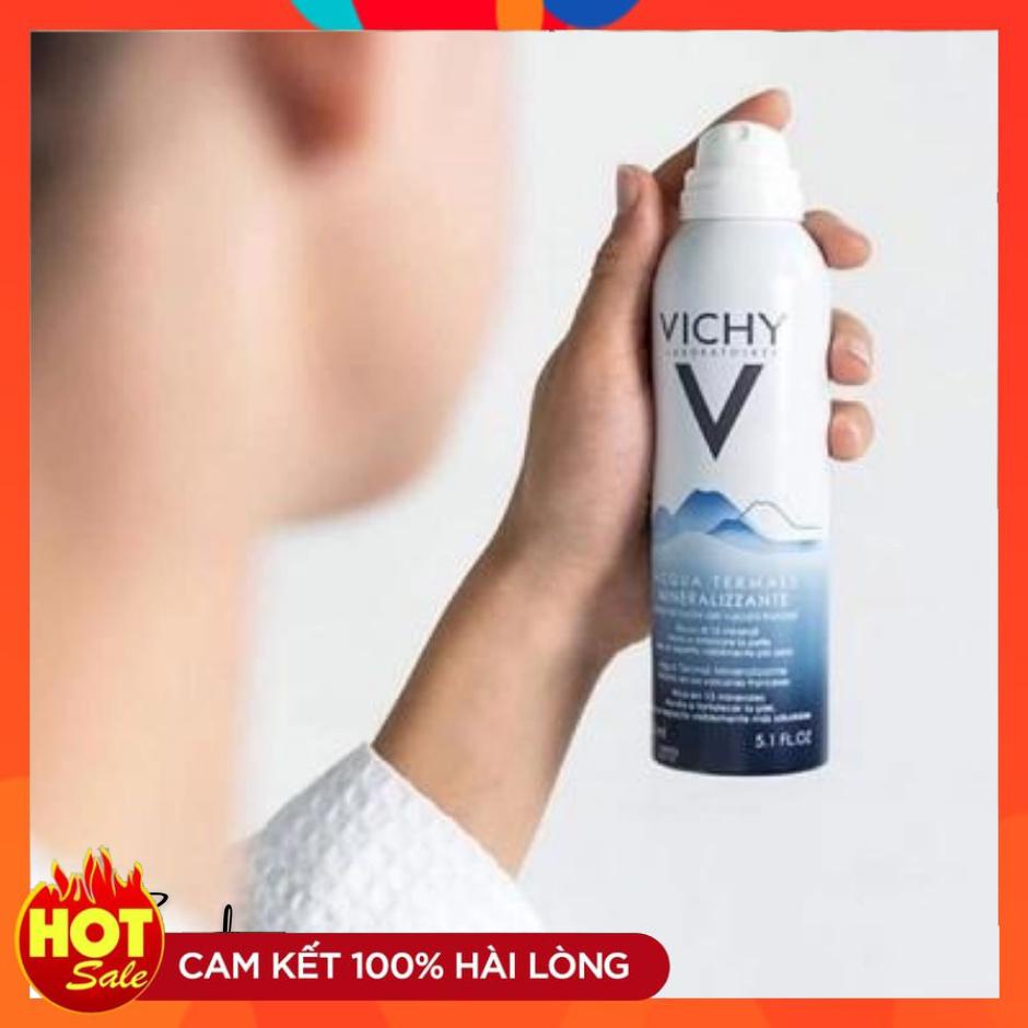 Xịt Khoáng VICHY Mineralizing Thermal Water Dưỡng Da, Cấp Nước 300ml