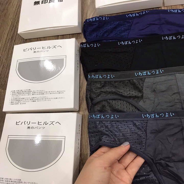 [ Free Ship ] Quần sịp quần lót nam cao cấp chính hãng muji chéo | BigBuy360 - bigbuy360.vn