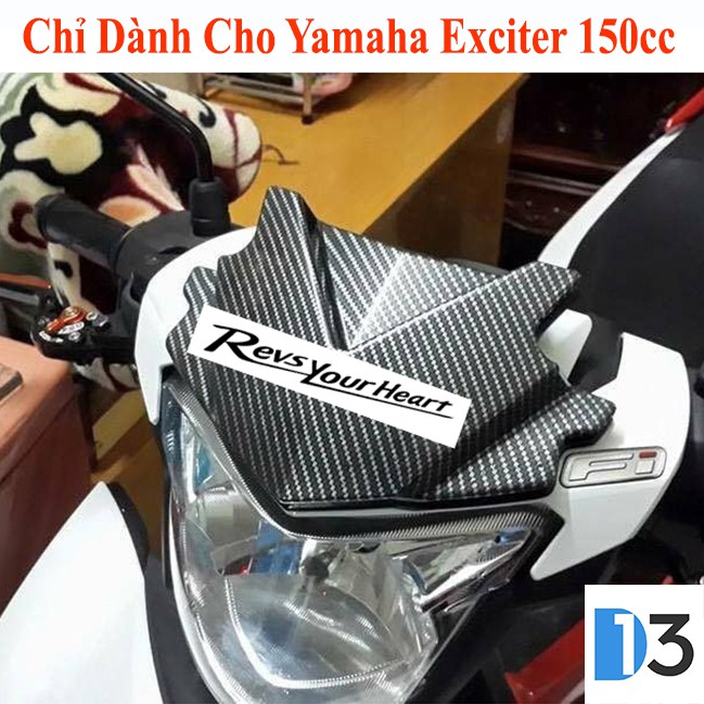 Ốp Đầu Đèn Nhựa Indo Dành Cho Exciter 150cc - HOA VĂN CÓ THỂ KHÁC NHAU CHO MỖI LÔ HÀNG