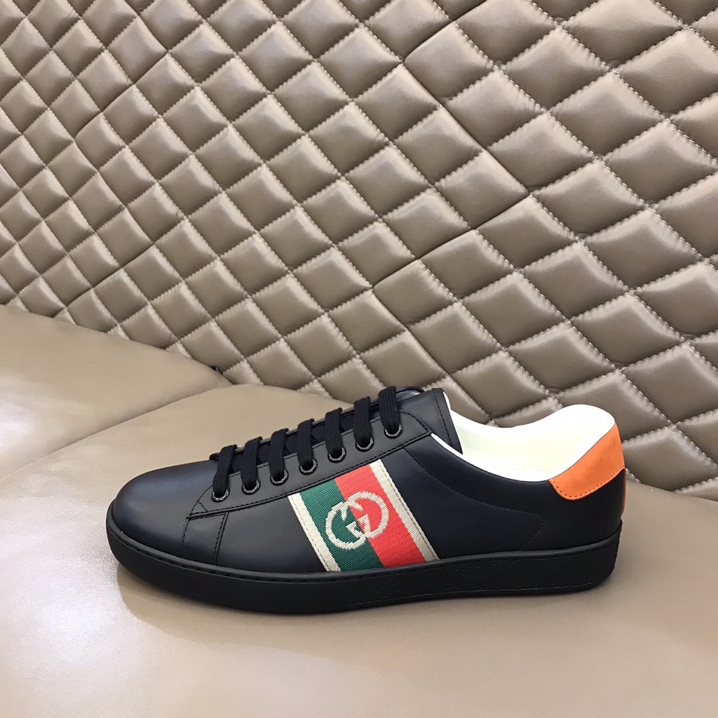 Già sneakers nam da thật GUCCI GG GC thiết kế năng động, thu hút và trẻ trung