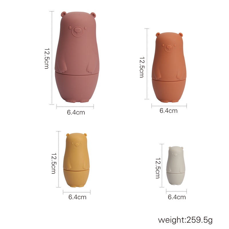 Búp bê Nga Matryoshka MAMIMAMIHOME chất liệu silicone chất lượng cao