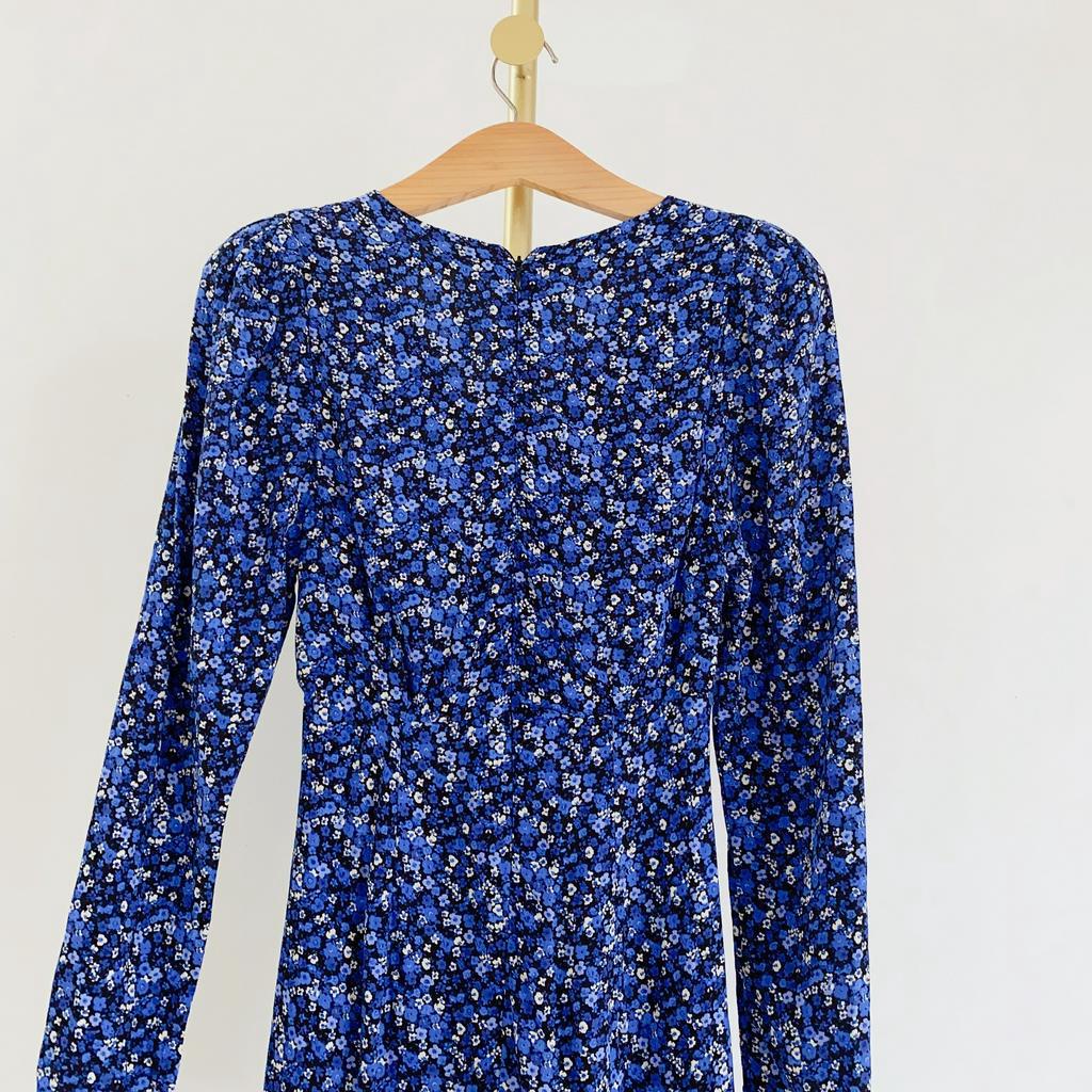 Đầm Bershka authentic vải thun gân