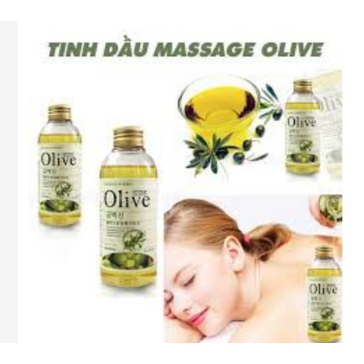 (RẺ VÔ ĐỊCH) Dầu olive massage body yoni - 170ml