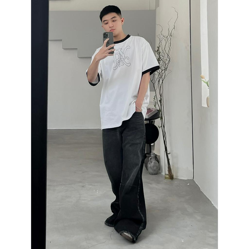 DVRK - Áo Thun Oversize Privé Lined Logo La Galerie-DVRK-23SS