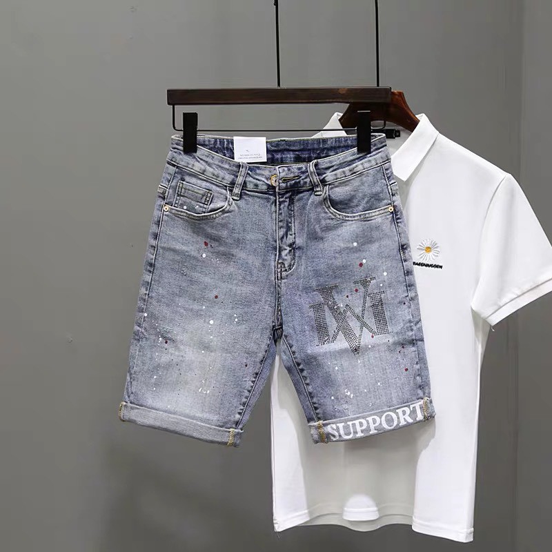 Quần Short Nam Jean Nam Chất Bò WK 239