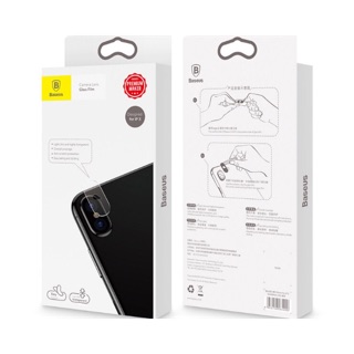 Miếng dán camera sau Iphone X chính hãng Baseus