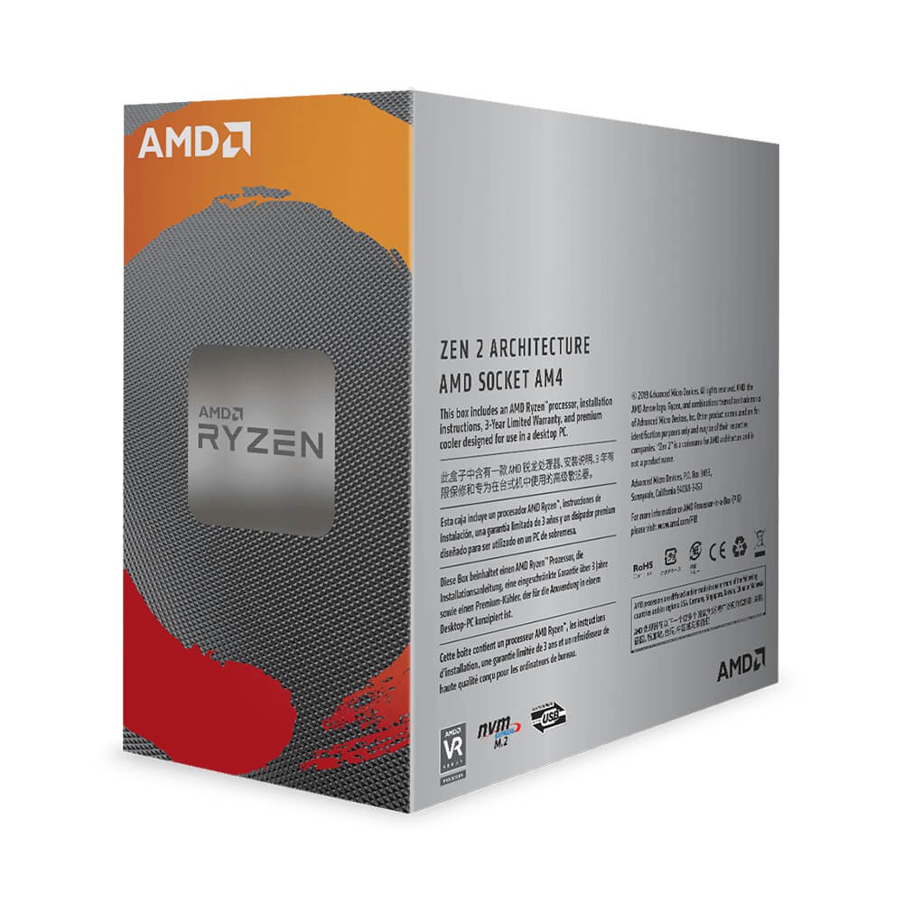 CPU AMD Ryzen 5 3600 6C/12T Hàng Box Chính Hãng(có sẵn Fan Zin) - Bảo hành 36 tháng | BigBuy360 - bigbuy360.vn