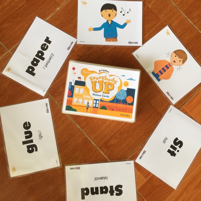 Flashcard Everybody up starter!