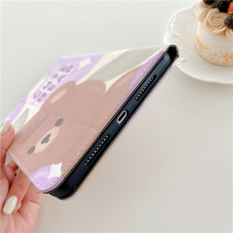 Ốp Máy Tính Bảng Da PU Có Đế Cho iPad Mini /Air 1 2/Pro 9.7/4th 5th 6th 2017 2018/7th 8th 9th Gen 2019 2020 2021