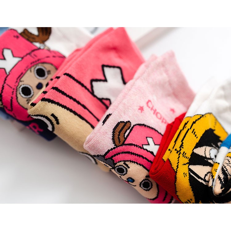 Tất Vớ Cổ Ngắn Hoạt Hình Độc Lạ One Piece