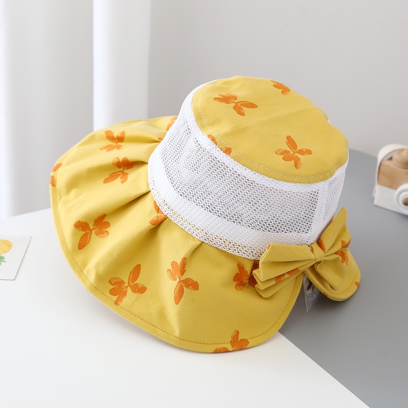 Nón Bucket Rộng Vành UPF 50 + Dễ Thương Cho Bé