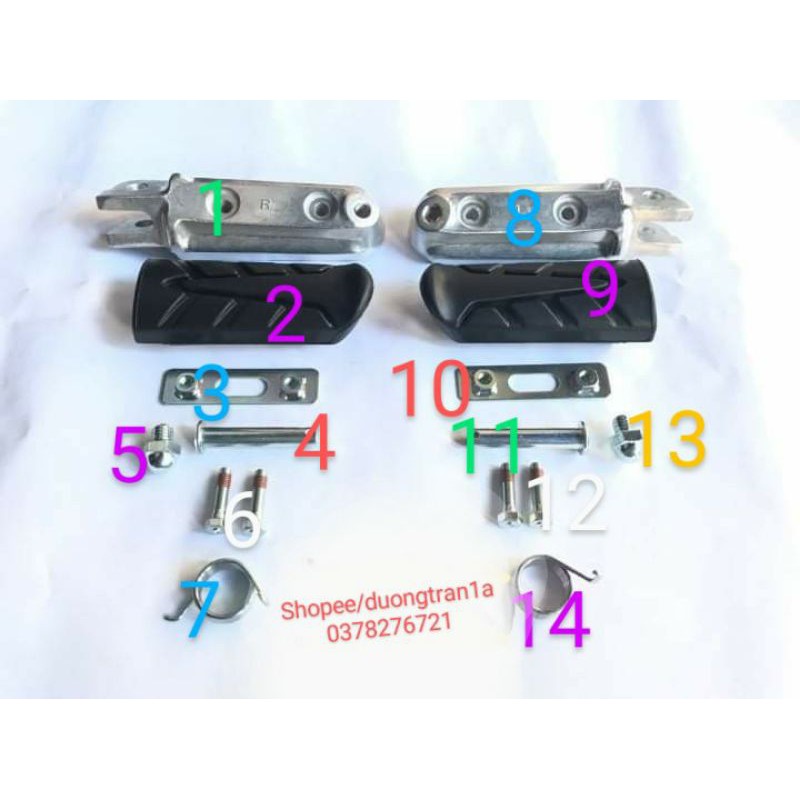 Bộ gác chân trước winner X chính hãng