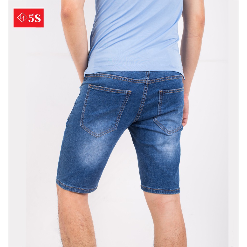 Quần Short Jean Nam 5S (2 mẫu) Chất Cotton Cao Cấp Mềm Nhẹ, Co Giãn Tốt, Thiết Kế Trẻ Trung. | BigBuy360 - bigbuy360.vn