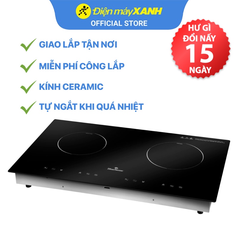 Bếp từ hồng ngoại đôi lắp âm Bluestone ICB-6811