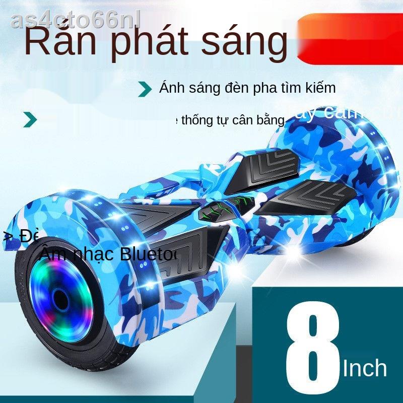 (Giá Hủy Diệt)Chính thức xác thực Qingying xe tự cân bằng điện thông minh hai bánh cho trẻ em 8-12 song dành người lớn