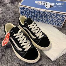 Giày Thể Thao Sneaker 𝐕𝐀𝐍𝐒 Vaul Caro, 𝐕𝐀𝐍𝐒 Đen Trắng Cực Hot full box bill