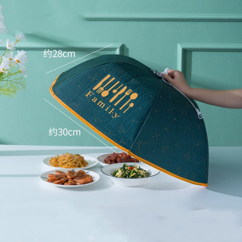 Lồng bàn đậy thức ăn có lớp cách nhiệt đa năng cỡ lớn gấp gọn tiện dụng