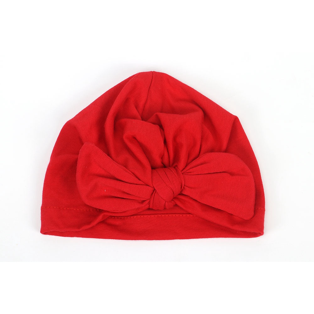 Turban dạng mũ cho bé, thắt nơ