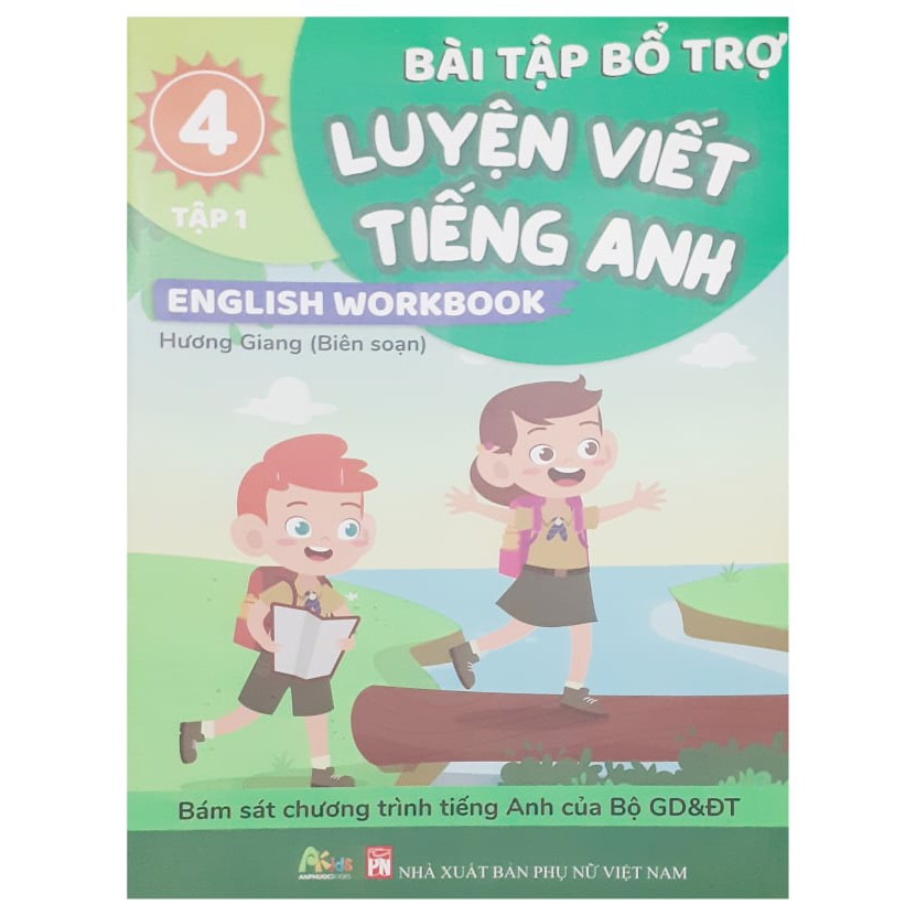 Sách - Bài tập bổ trợ luyện viết Tiếng Anh lớp 4 -English Workbook( tập 1)