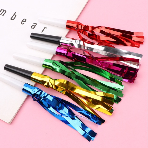 Bộ 6 Cái Đồ Chơi Thổi Kêu Tiệc Sinh Nhật Thú Vị Cho Bé