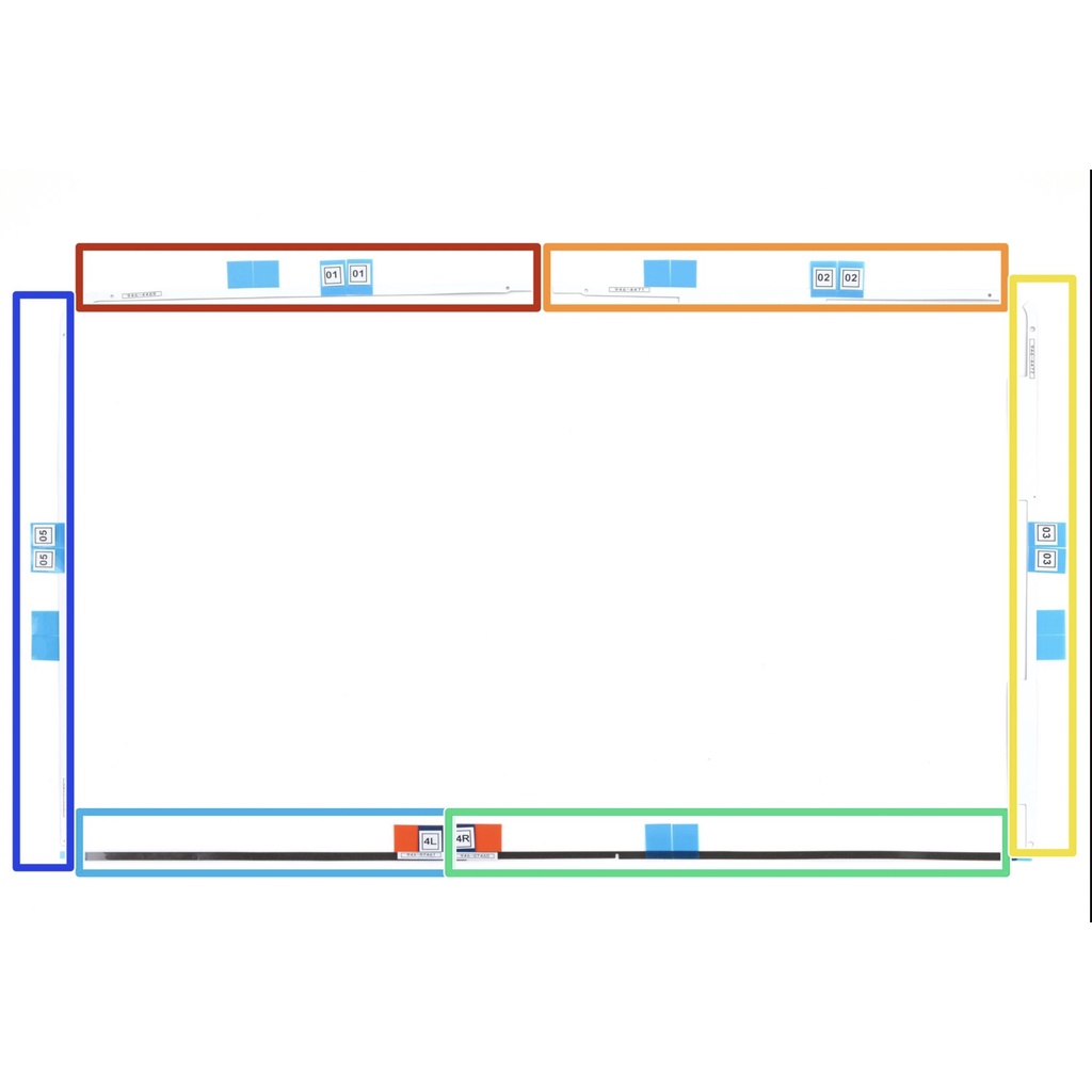 Bộ keo dính màn hình imac 21.5inch 2012-2019