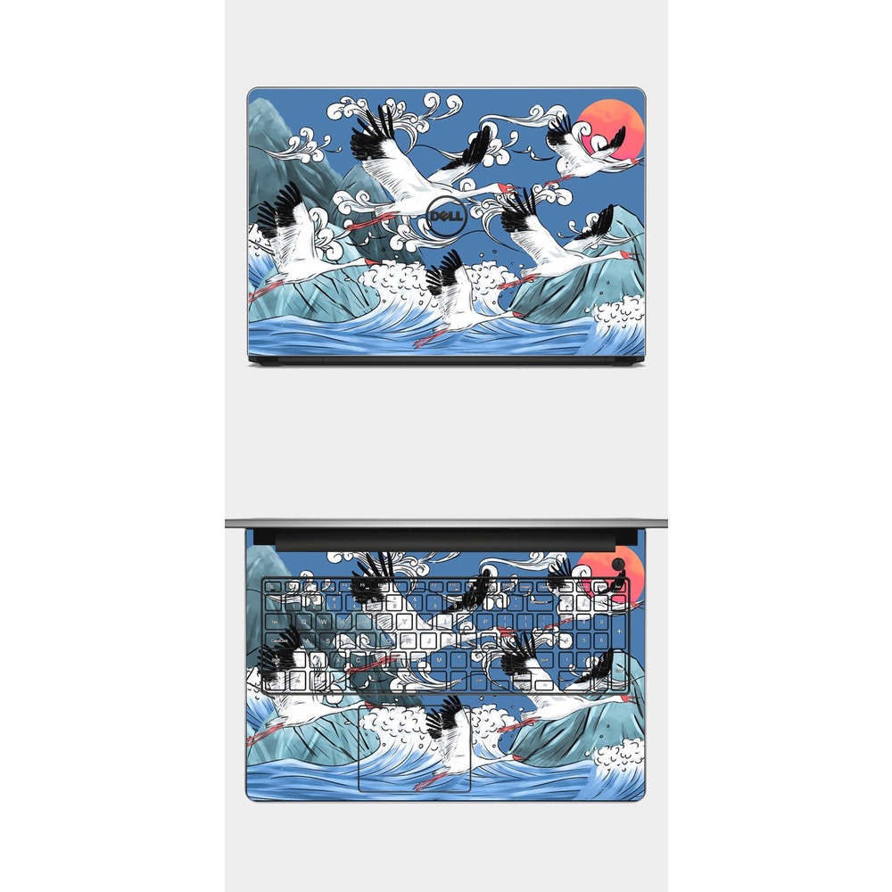 Skin Laptop Màu Hồng miếng dán laptop - decor cho laptop - skin là decal 3m USA
