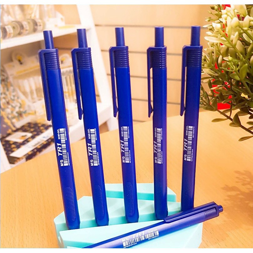Bút bi dầu tam giác TR1 M&G ABPW 3078 ngòi 0.7mm - Semi gel Ball pen Bút bi dầu viết được trên nhiều chất liệu