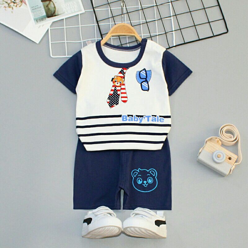 Bộ Quần Áo Cho Bé Từ 1 Đến 4 Tuổi Cotton Mềm Mịn Thoáng Mát [VIDEO TỰ QUAY]