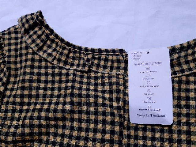 Sơ mi crop top  Thái Lan