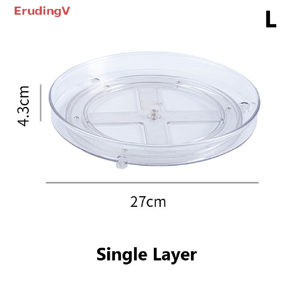 Khay Đựng Đồ Uống / Mỹ Phẩm Xoay 360 Độ Tiện Dụng