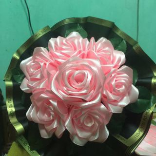 Ruy băng lụa satin bản 4cm - CUỘN 10M