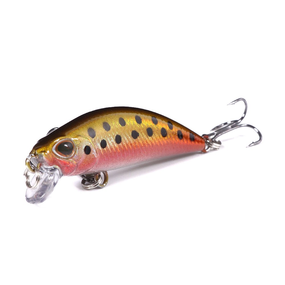 1 Mồi Câu Cá Giả Bằng Nhựa 5.4g / 5.8Cm Mắt 3D 12 Màu