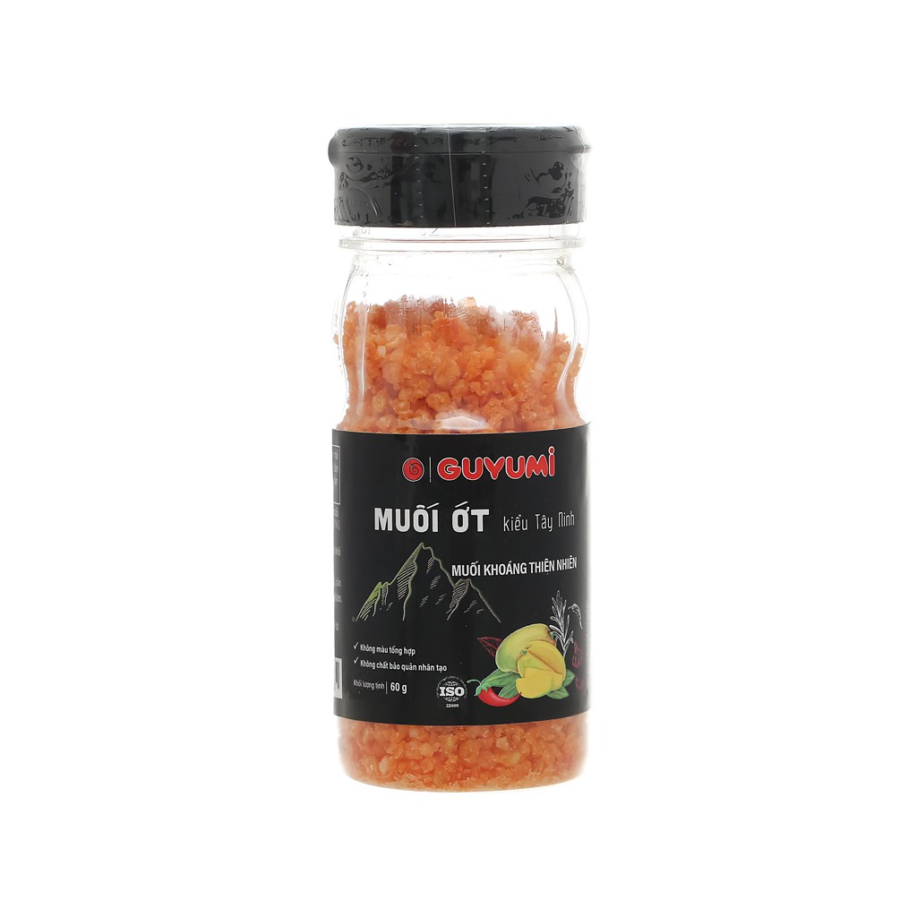 Muối ớt đặc sản kiểu Tây Ninh Guyumi chai 110g