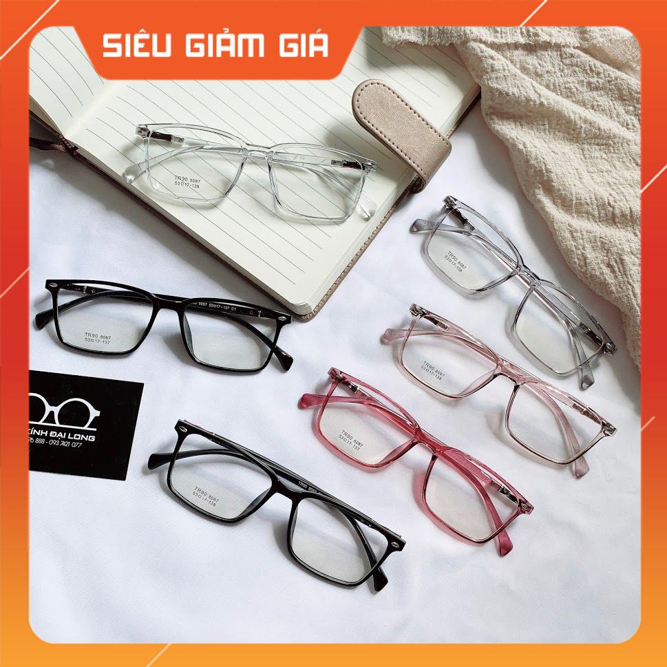 GỌNG NHỰA DẺO DÁNG VUÔNG KIỂU DÁNG BÁIC 8087