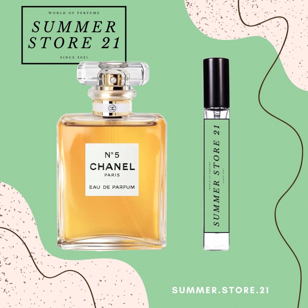 Nước hoa nữ 𝐂.𝐇.𝐀.𝐍.𝐄.𝐋 No5 EDP - 5𝘮𝘭/10𝘮𝘭