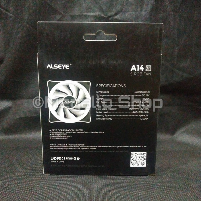 Vỏ Bảo Vệ Cho Quạt Alseye Auro A14 | BigBuy360 - bigbuy360.vn