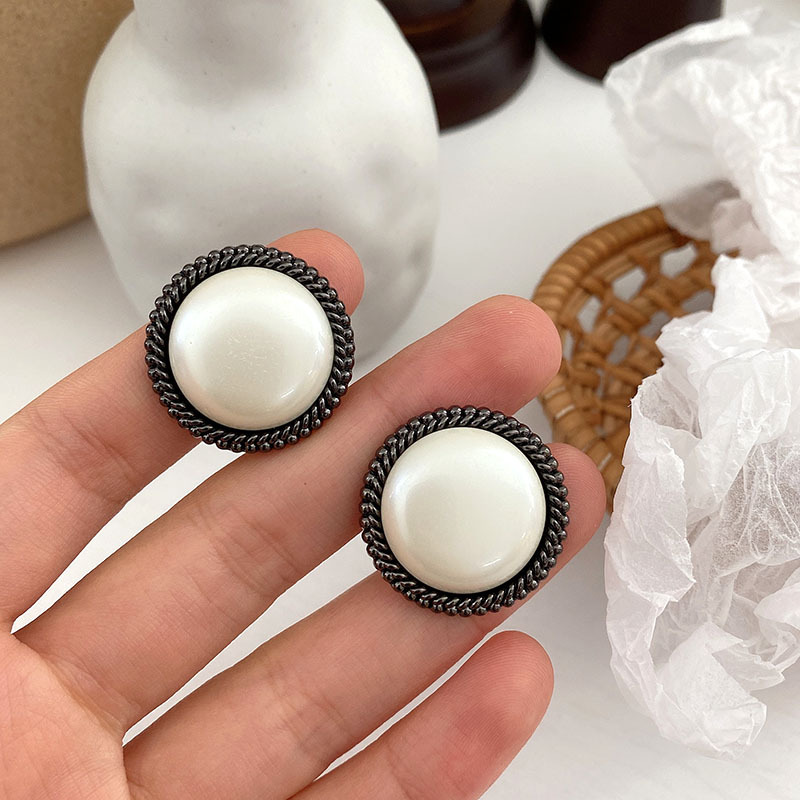 Set 5 nút áo tròn kích thước 20mm bằng kim loại