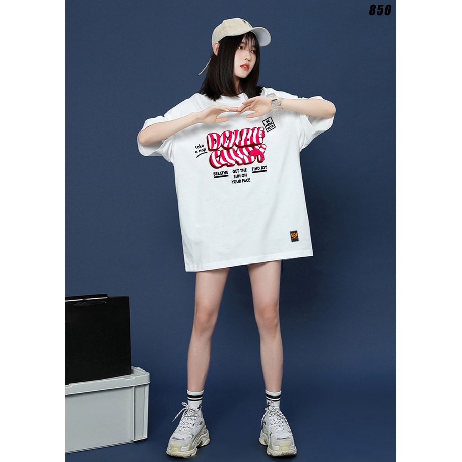 Áo thun nữ tay lỡ form rộng Dolbe Candy 850 HY KOREA
