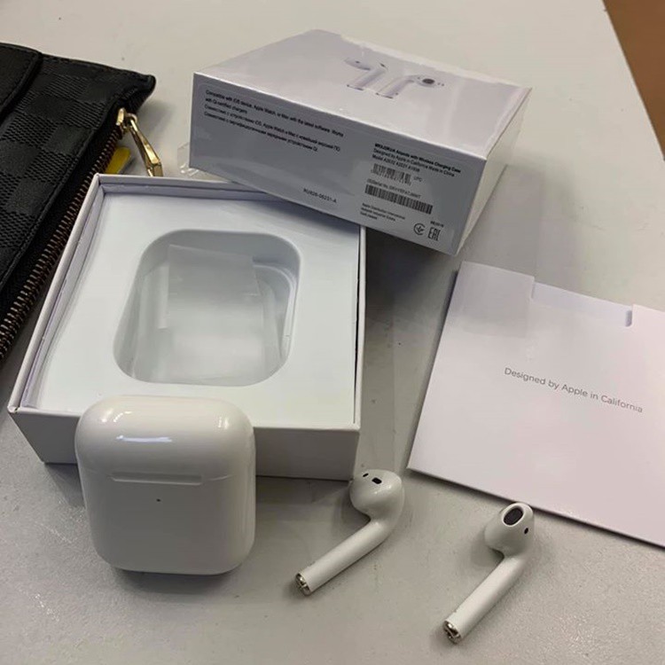 Tai nghe Bluetooth kiểu dáng Airpods 2,tai nghe không dây TWS bluetooth V5.0