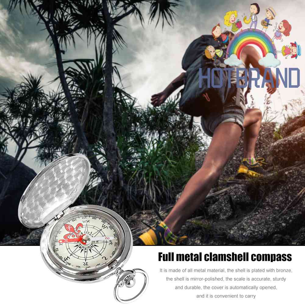 La Bàn Có La Bàn Nắp Lật Bỏ Túi Tiện Dụng Cho Cắm Trại/Leo Núi