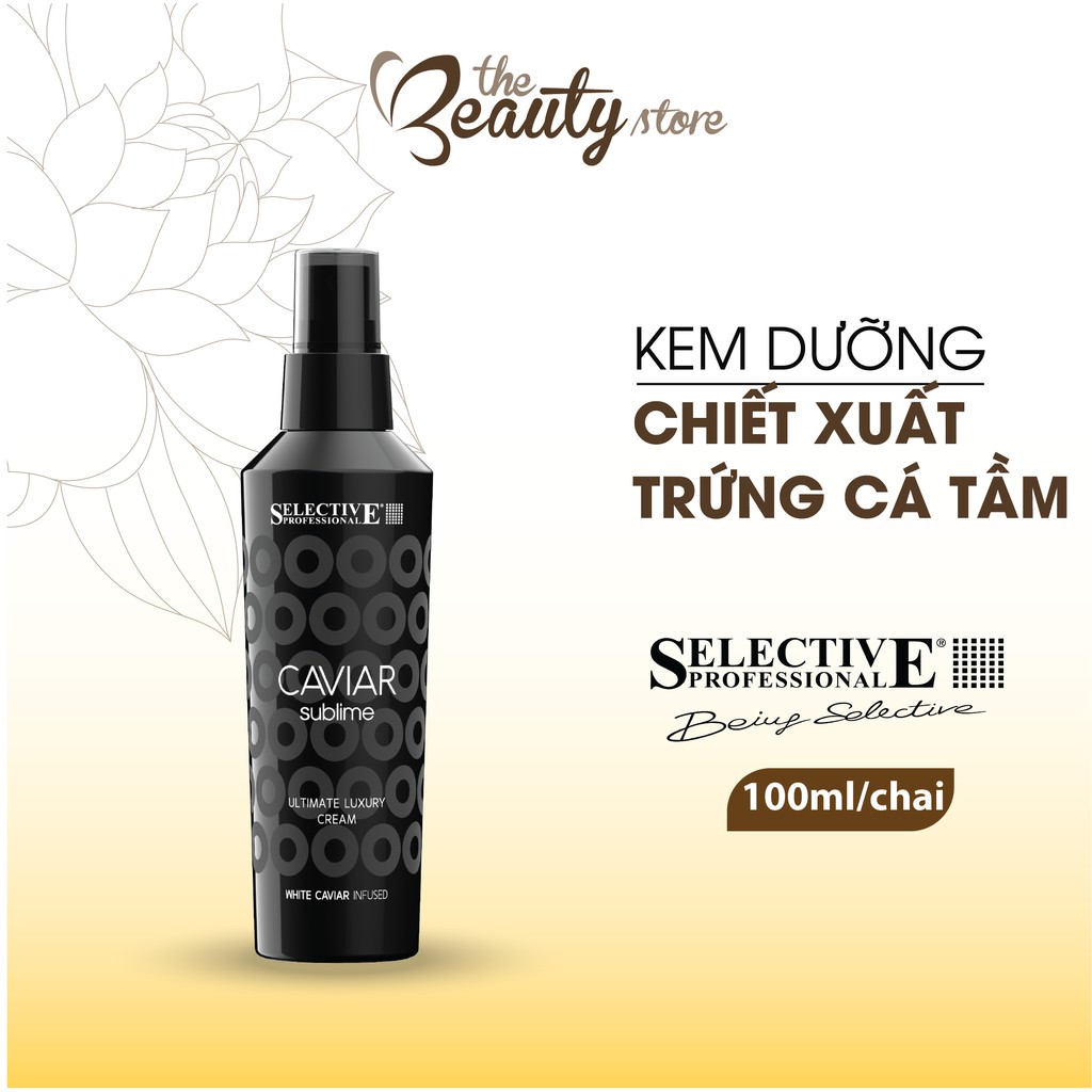 Kem Dưỡng Phục Hồi Tóc Yếu Caviar Sublime Chiết Xuất Từ Trứng Cá Tầm, Cung Cấp Dưỡng Chất Luxury Cream 100ml 73703